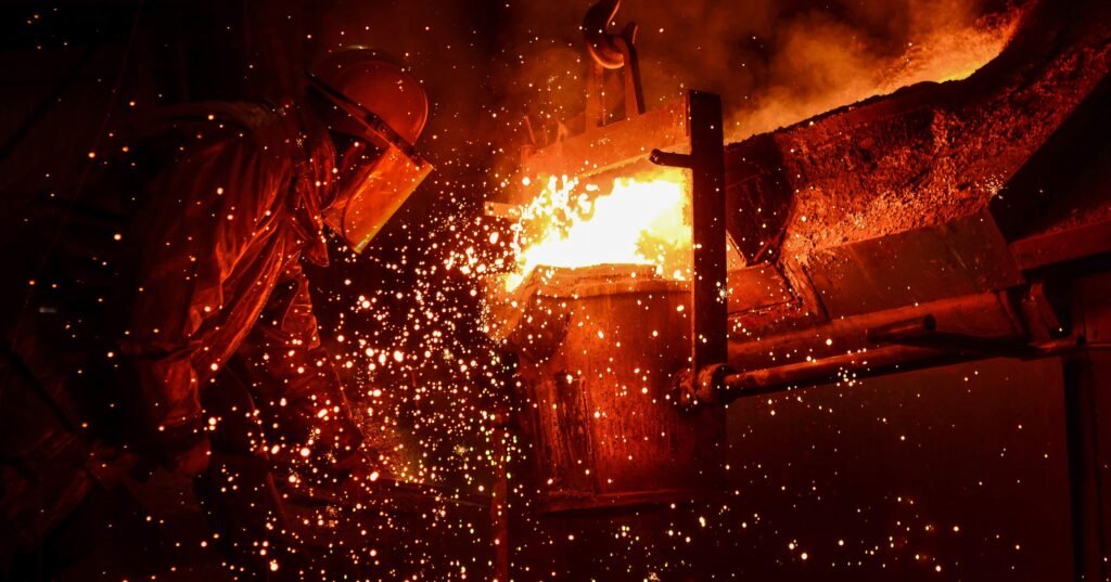 Green Steel Vision: una colata d’acciaio in fonderia