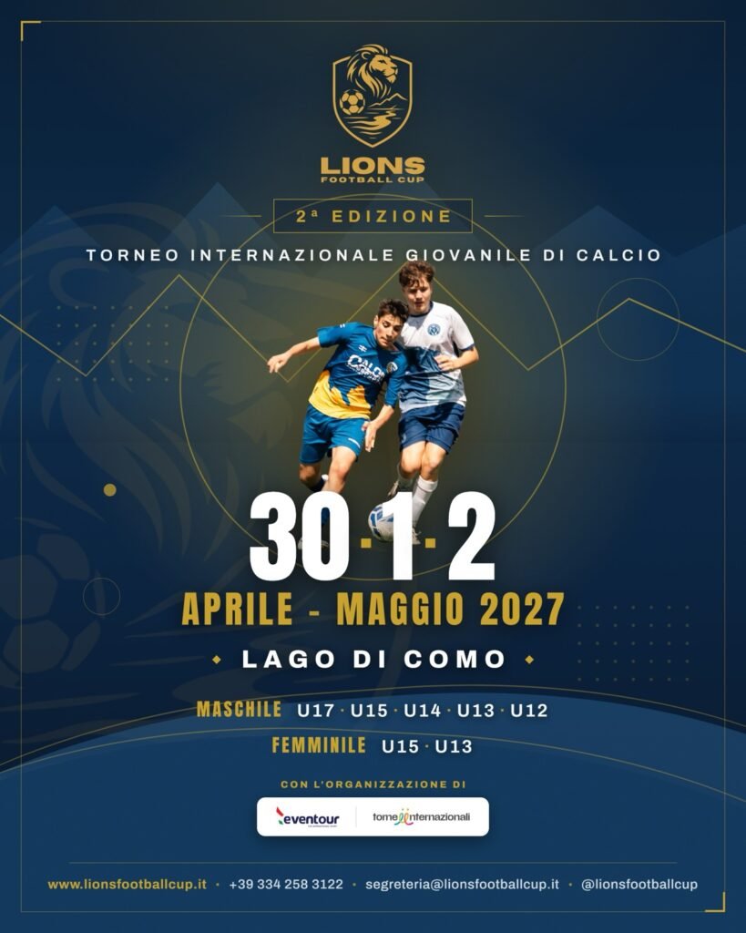 Locandina Lions Football Cup